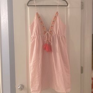 America & Beyond sundress. Size L. New with tags. Beautiful details.